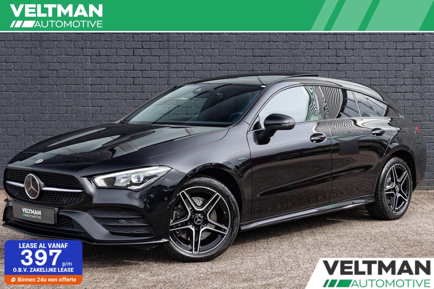 Mercedes-Benz CLA-klasse Shooting Brake - 250e AMG LINE PANO TREKHAAK ADAPTIVE CRUISE SFEERVERLICHTING - AutoWereld.nl