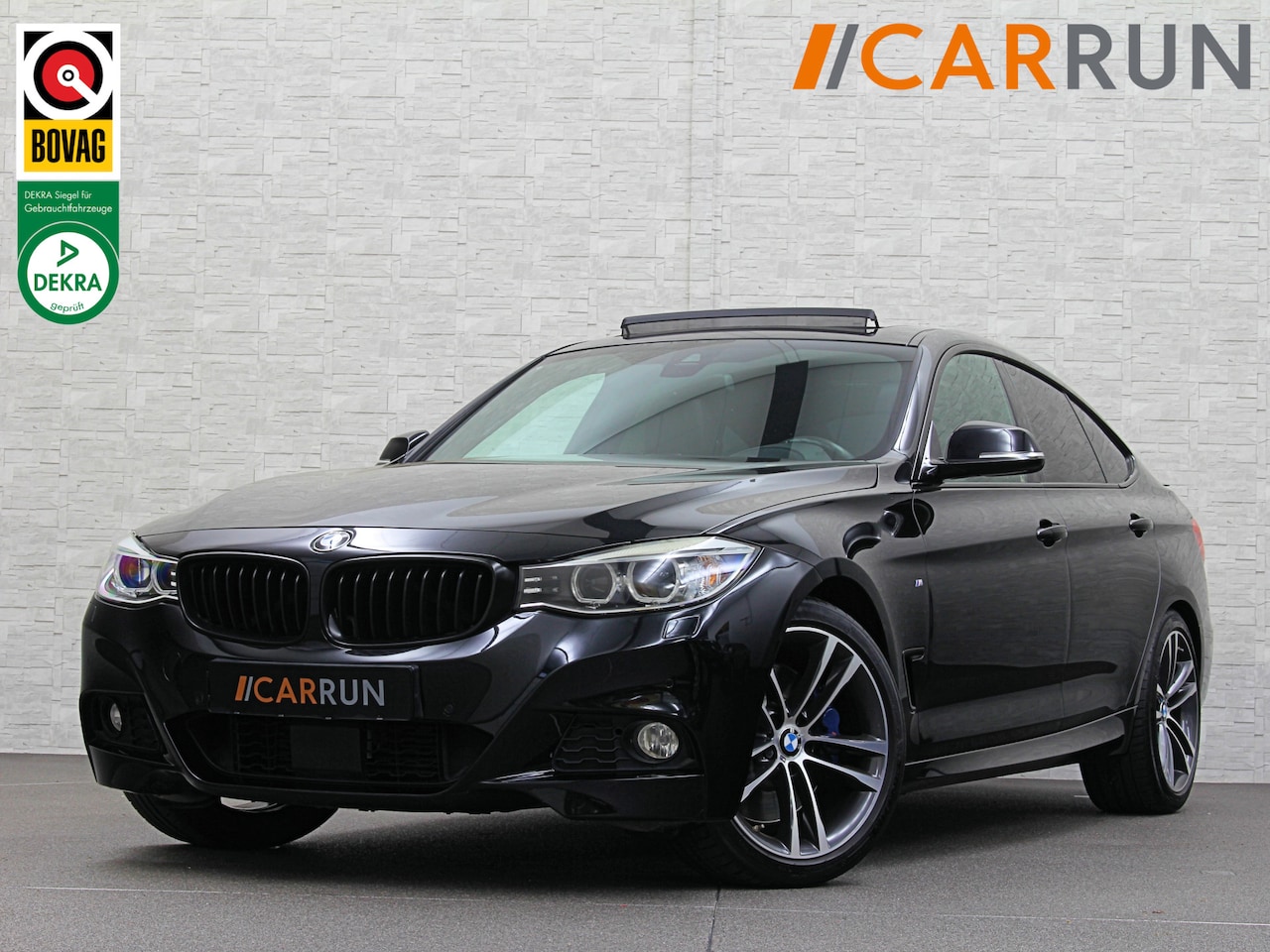 BMW 3-serie Gran Turismo - 335i X-Drive M Sport | ACC | Panodak | Vol Leder | Headup | Alarm | M-Sport Remmen | 19" B - AutoWereld.nl
