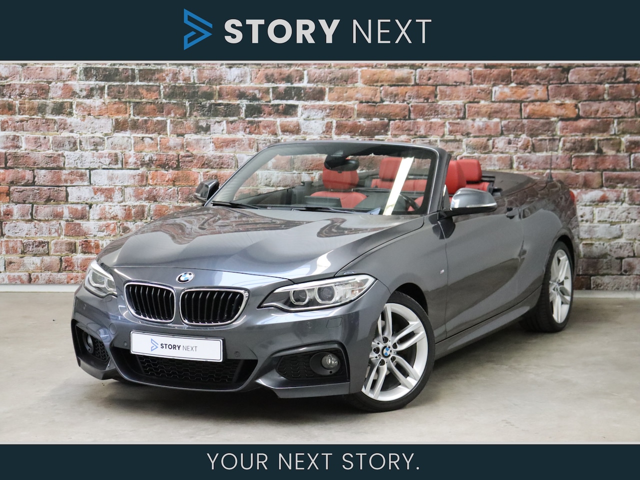 BMW 2-serie Cabrio - 220i High Executive M Sport Pakket Automaat / Navigatie Professional / Achteruitrijcamera - AutoWereld.nl