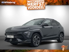 Hyundai Kona - 1.6 GDI HEV N Line Sky Full Hybride Automaat met Panoramadak, Navigatie, Camera en Lichtme