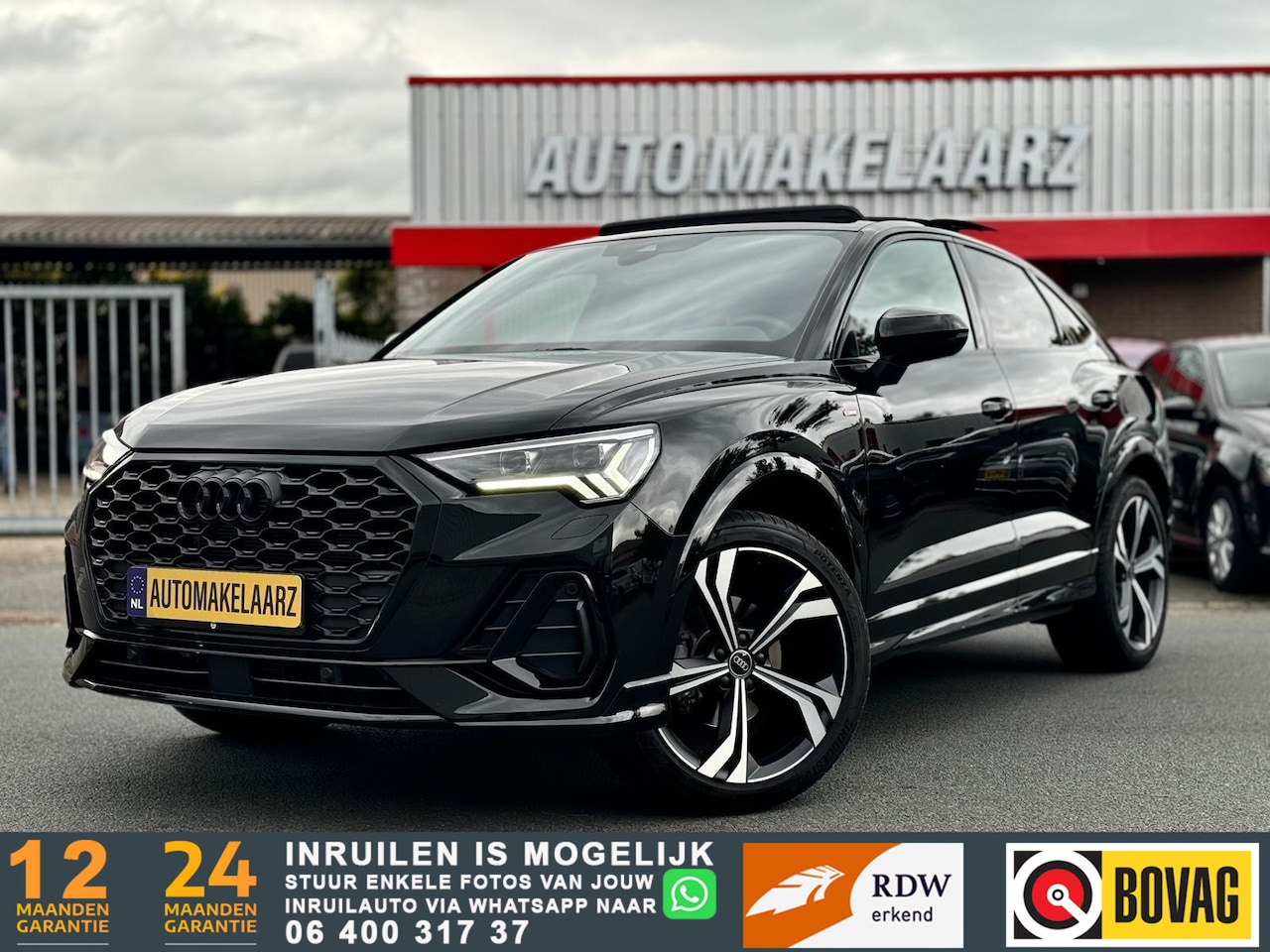 Audi Q3 Sportback - 35 TFSI S Line Pano ACC Trekhaak 1 Jaar garantie - AutoWereld.nl