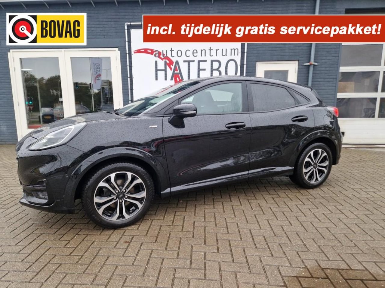 Ford Puma - 1.0i Ecoboost 125pk ST-LINE X Leder Camera Navi ADCR Nw.Staat!! - AutoWereld.nl