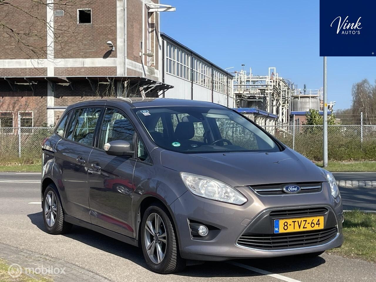 Ford Grand C-Max - 1.0 Edition | Navigatie | Cruise Control | NL & NAP | Dealer Onderhouden - AutoWereld.nl
