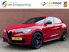 Alfa Romeo Stelvio - 2.0T AWD VELOCE Q4 280pk NAVI CLIMA LEDER STOELVW STUURVW