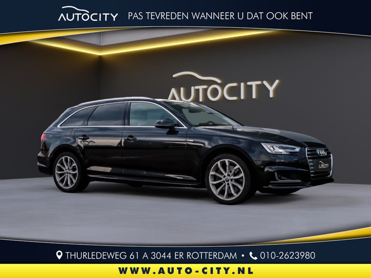 Audi A4 Avant - 45 2.0 S Line MHEV Quattro Pano l HUD l Camera l Leder l VOL OPTIES - AutoWereld.nl