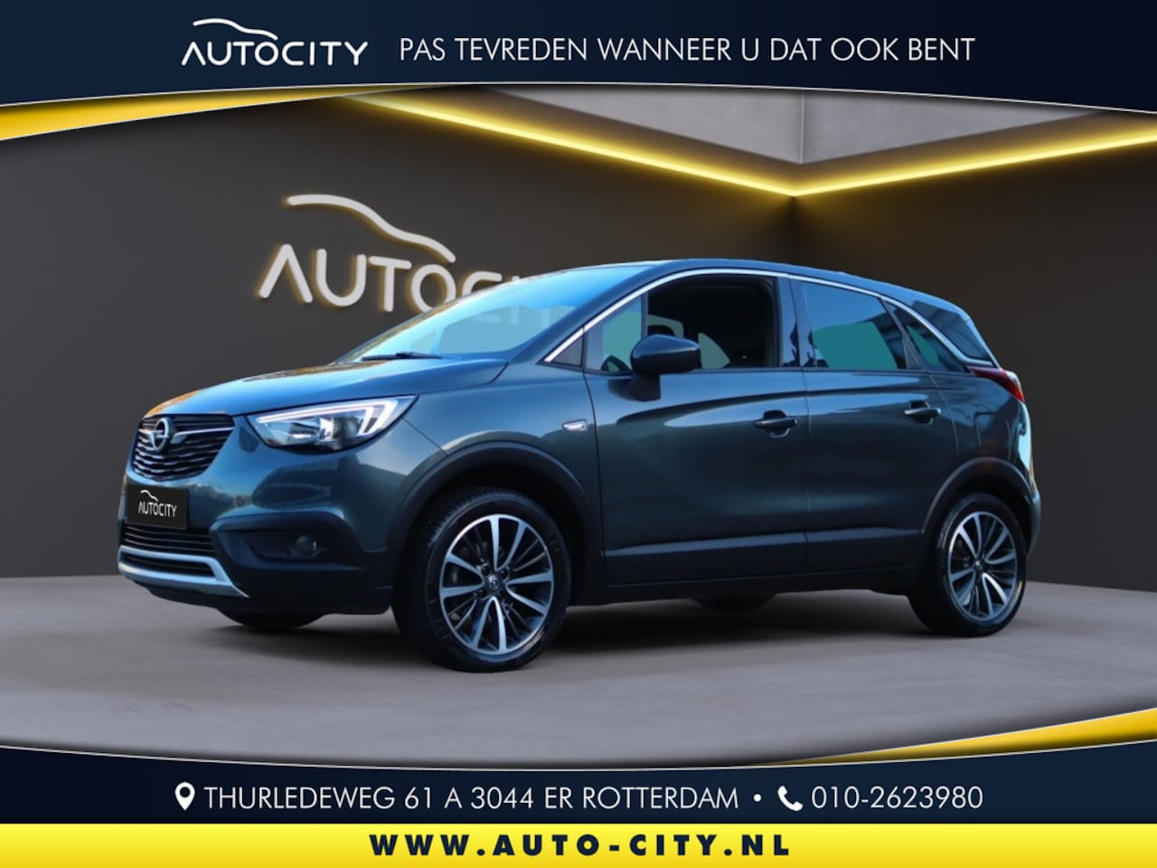 Opel Crossland X - 1.2 T. Innovation Navi l Cruise l Climatecontrol - AutoWereld.nl