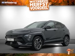 Hyundai Kona - 1.6 GDI HEV N Line Full Hybride Automaat met Navigatie, Adaptive Cruise Control en Sport u