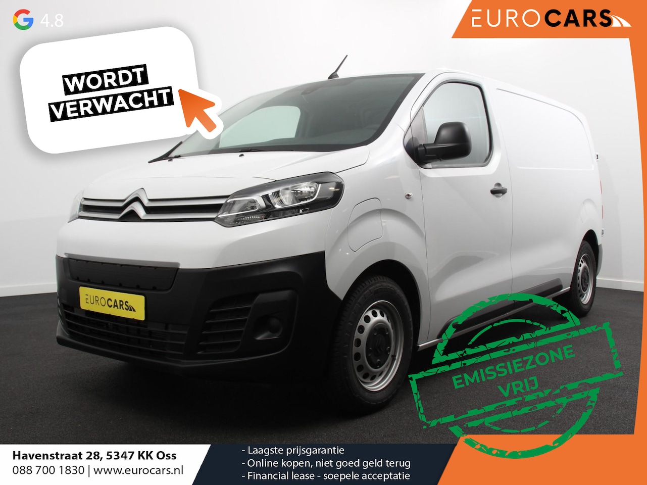 Citroën ë-Jumpy - L2 136 Automaat 75 kWh | 3p | Automatische Airco | Multimedia scherm | Cruise Control | Da - AutoWereld.nl