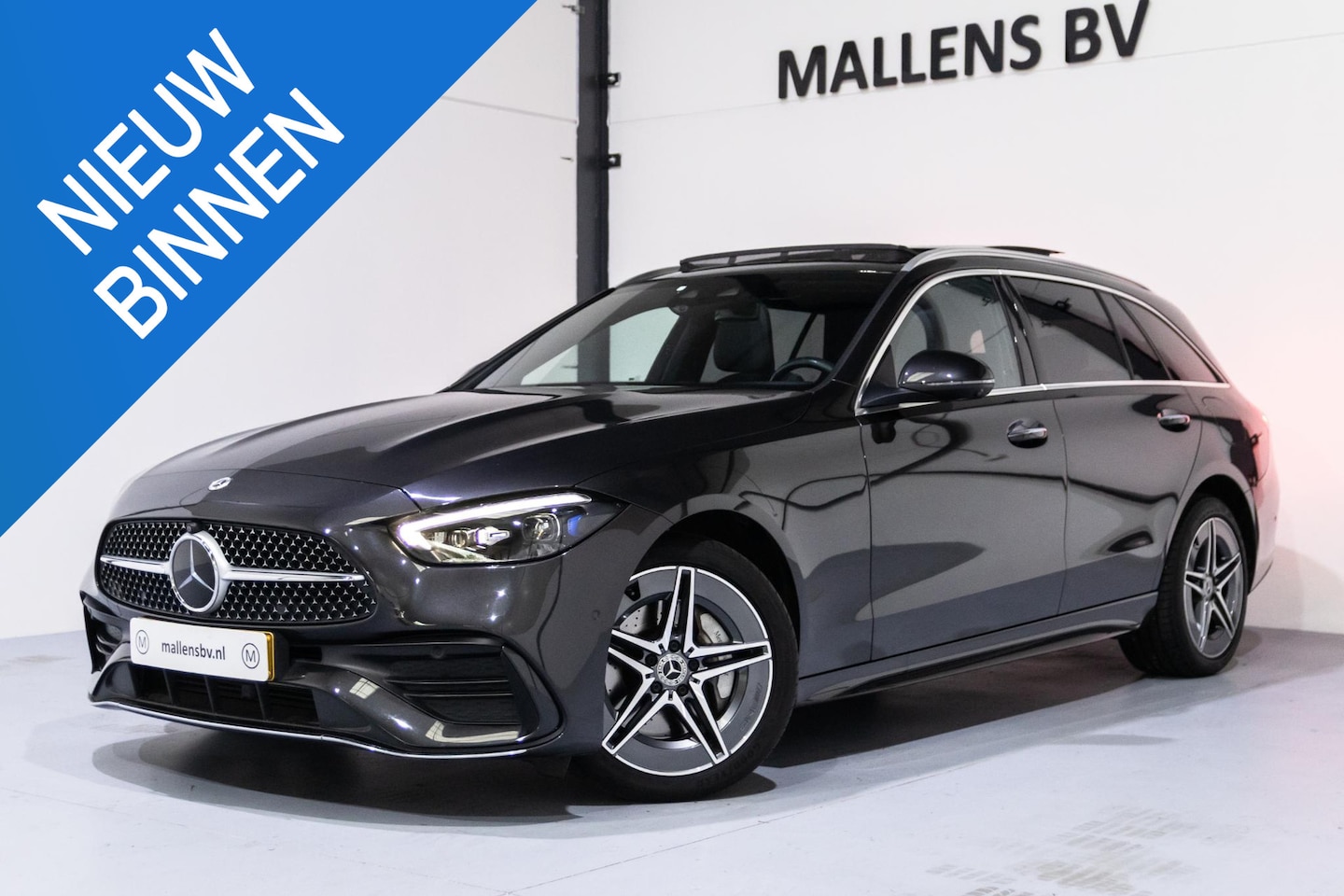 Mercedes-Benz C-klasse Estate - 300 e AMG Line PANO/MEMORY/AMG/NAP/TREKHAAK/360/DEALEROH/BTW - AutoWereld.nl
