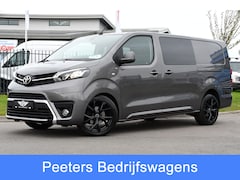 Toyota ProAce Worker - 2.0 L3 DC PB Edition Camera, Cruise, Carplay, Clima, 177pk, Automaat, 2 x Schuifdeur, Keyl