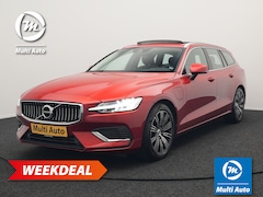 Volvo V60 - T6 Twin Engine AWD Inscription Plug In Hybrid 340pk Dealer O.H. PHEV | Panodak | Trekhaak