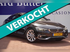 BMW 4-serie Gran Coupé - 418i High Executive+Individual-Interieur+led+Luxe-leder+Navigatie+Led+18"Lmv = SUPER PRIJS