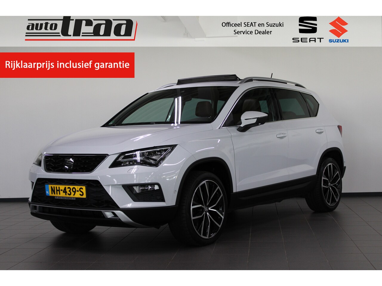 SEAT Ateca - 2.0 TDI Xcellence 4DRIVE DSG Automaat / Pano. / Stoelverwarming / Trekhaak Wegklapbaar / 3 - AutoWereld.nl
