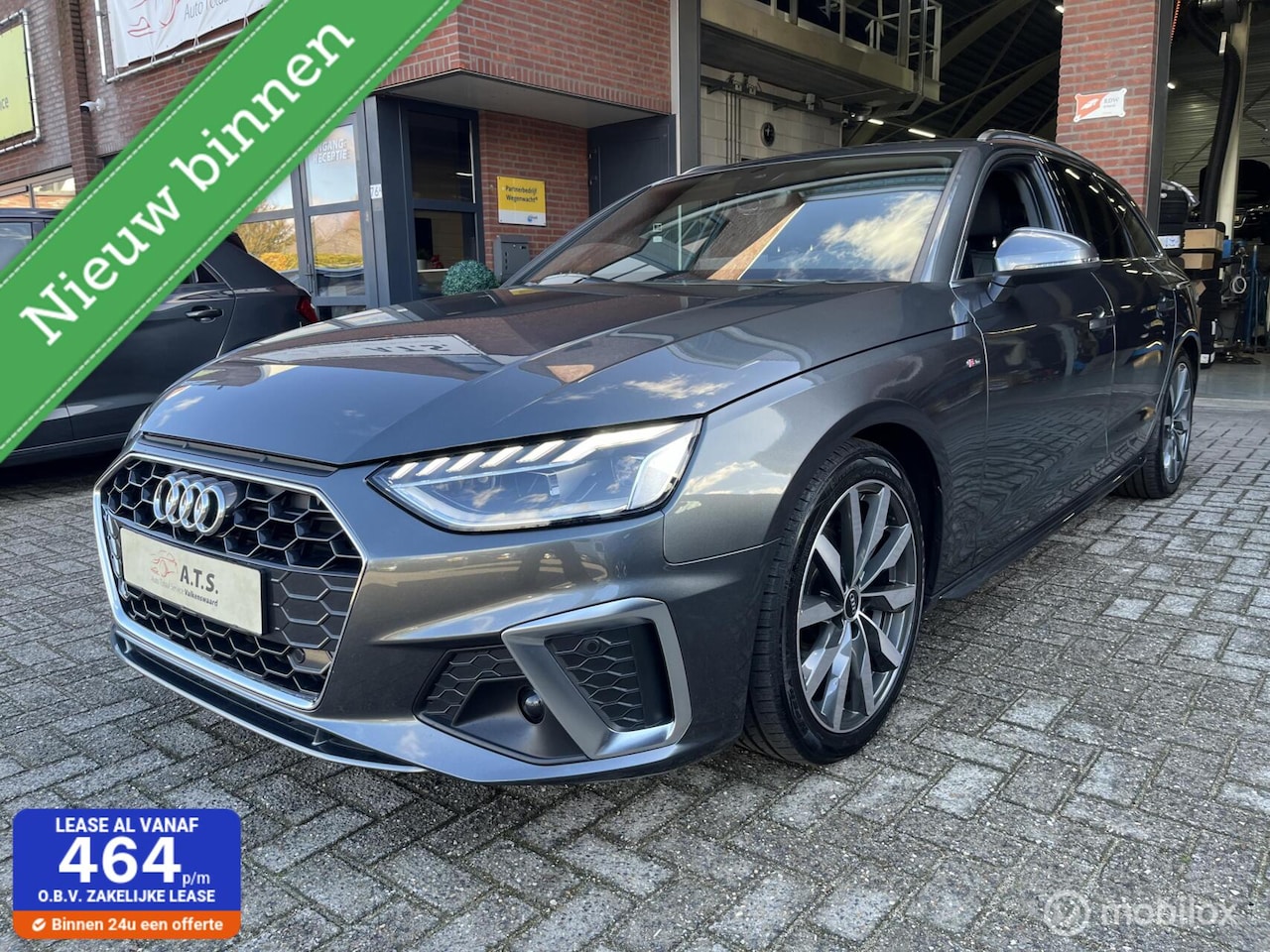 Audi A4 Avant - 35 TFSI S-LINE*LED*CAMERA*CRUISE*NAVI*TREKHAAK* - AutoWereld.nl