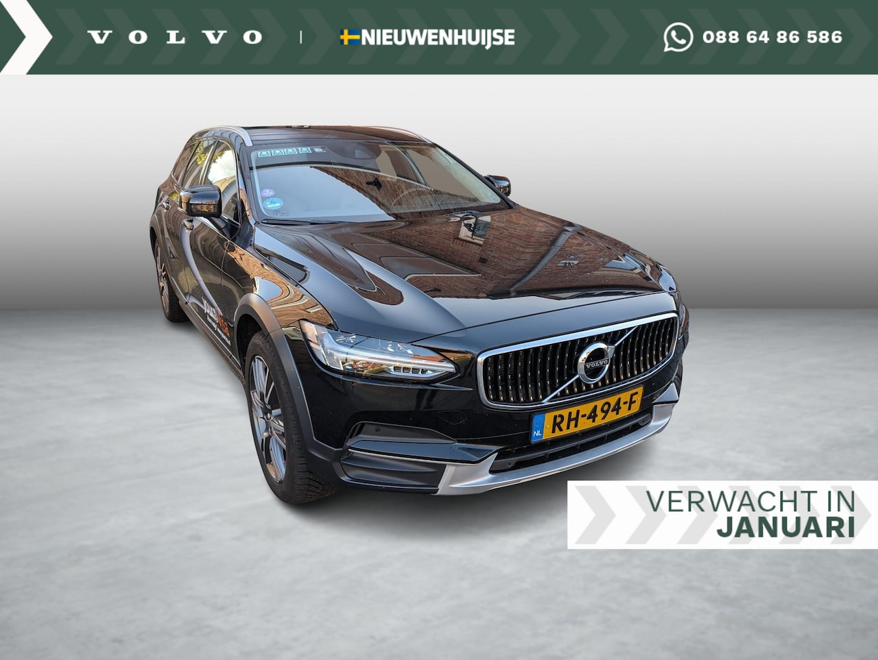 Volvo V90 Cross Country - 2.0 T5 AWD 90th Anniversary Edition | Trekhaak | Lederen bekleding | Adaptive cruise contr - AutoWereld.nl