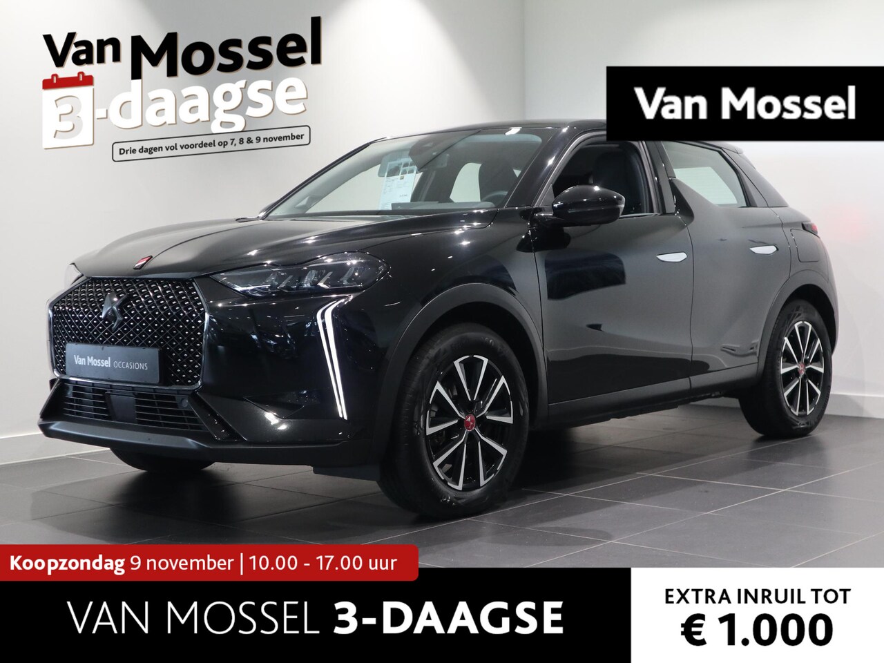 DS 3 - E-Tense Performance Line 54 kWh - PARKEERSENSOREN - APPLE CARPLAY/ANDROID AUTO - CRUISE CO - AutoWereld.nl