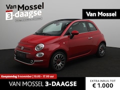 Fiat 500 C - 1.0 Hybrid Red | Navigatie | Climate Control | 16'' LM Velgen | Digitale KM teller | Apple