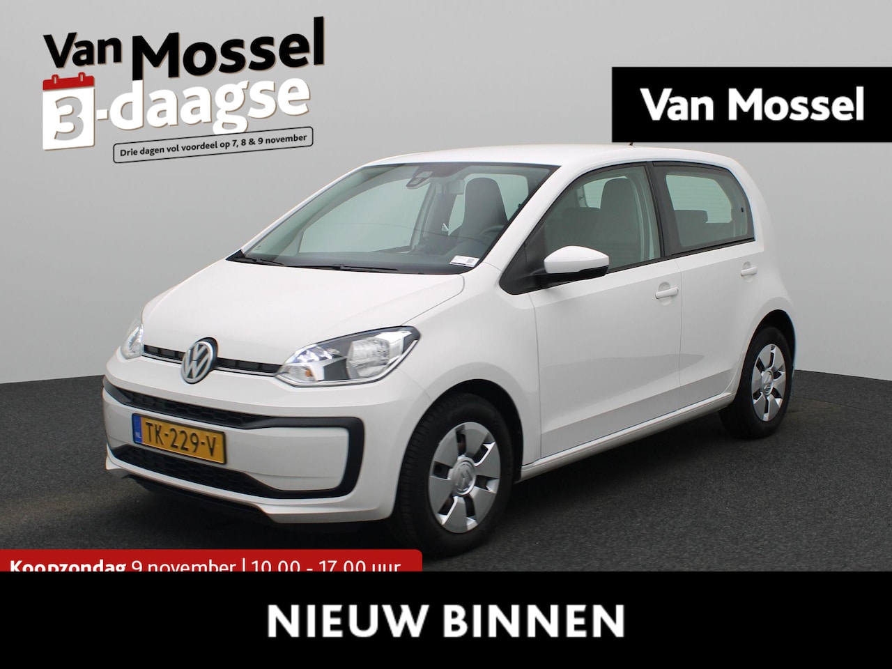 Volkswagen Up! - 1.0 BMT move up! | BLUETOOTH | AIRCO | CENTRALE DEURVERGRENDELING | ELEKTRISCHE RAMEN VOOR - AutoWereld.nl