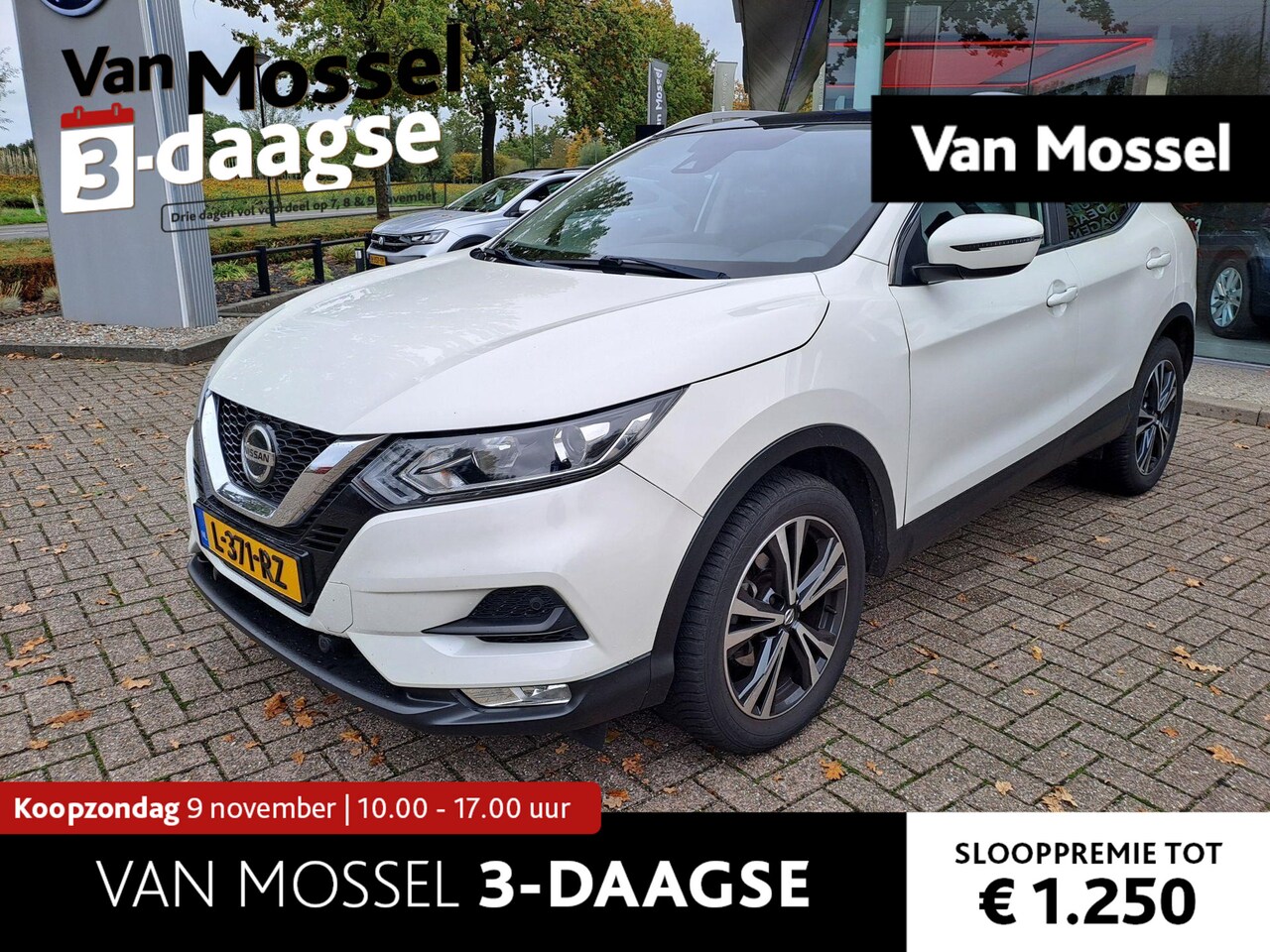 Nissan Qashqai - 1.3 DIG-T N-Connecta | VERWACHT | NAVIGATIE | CAMERA | PANORAMADAK | STOELVERWARMING - AutoWereld.nl