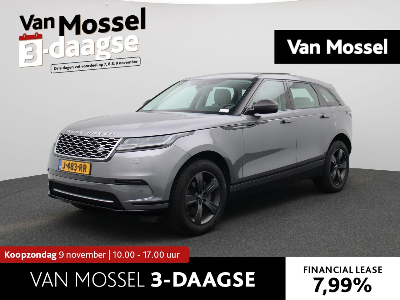 Land Rover Range Rover Velar - 2.0 P250 Turbo AWD Carbon Edition | Achteruitrijcamera | Cruise Control | Navigatie | Appl - AutoWereld.nl