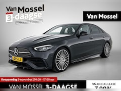 Mercedes-Benz C-klasse - 180 AMG Line | PANORAMADAK | ACHTERUITRIJCAMERA | SFEERVERLICHTING | LEDEREN STOELEN |