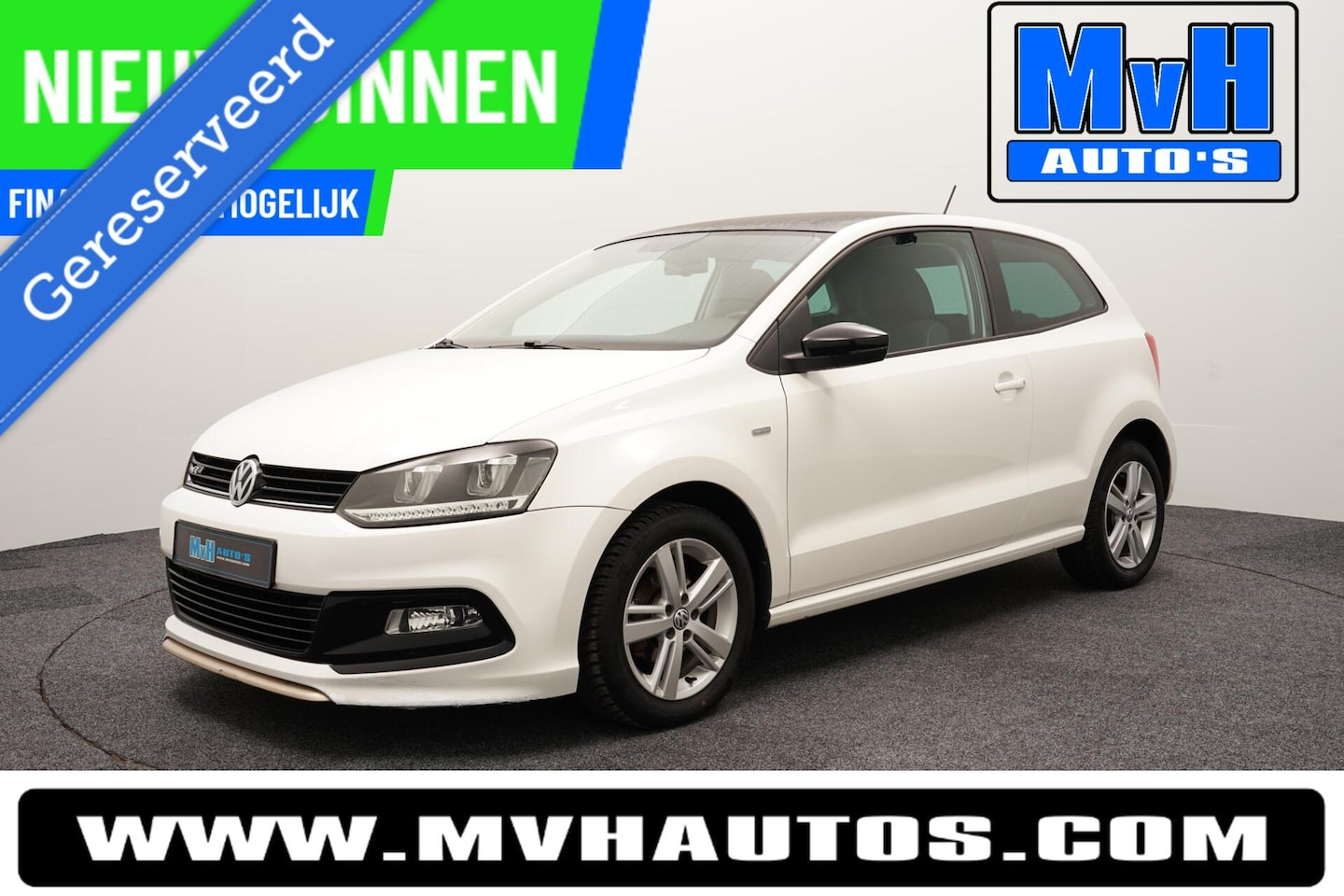 Volkswagen Polo - 1.2 Match|R-Line|STOELVERW|CRUISE|NAVI|AIRCO - AutoWereld.nl