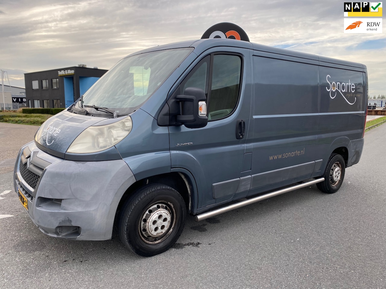 Citroën Jumper - 2007 * 30 2.2 HDI L2H1 * SIDE BARS * AIRCO * ELEC. RAMEN - AutoWereld.nl