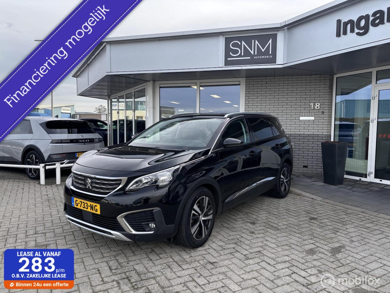 Peugeot 5008 - 1.2 PureTech Blue Lease Premium 1.2 PureTech Blue Lease Premium,pano,7 persoon - AutoWereld.nl