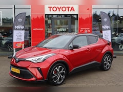 Toyota C-HR - 1.8 HYBRID STYLE JBL-AUDIO LEDER STOELVERW. BLIND-SPOT NAVI AD-CRUISE 18'' LM-VELGEN NL-AU