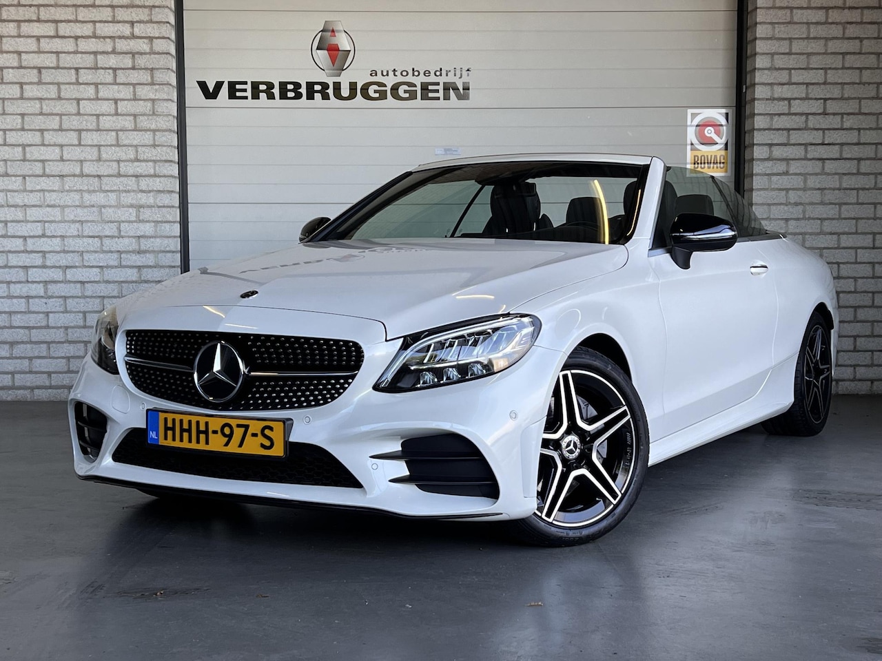 Mercedes-Benz C-klasse Cabrio - 180 Premium Pack | AMG Line | Burmester | Sfeer | Keyless | Carplay | ALL-in rijklaarprijs - AutoWereld.nl