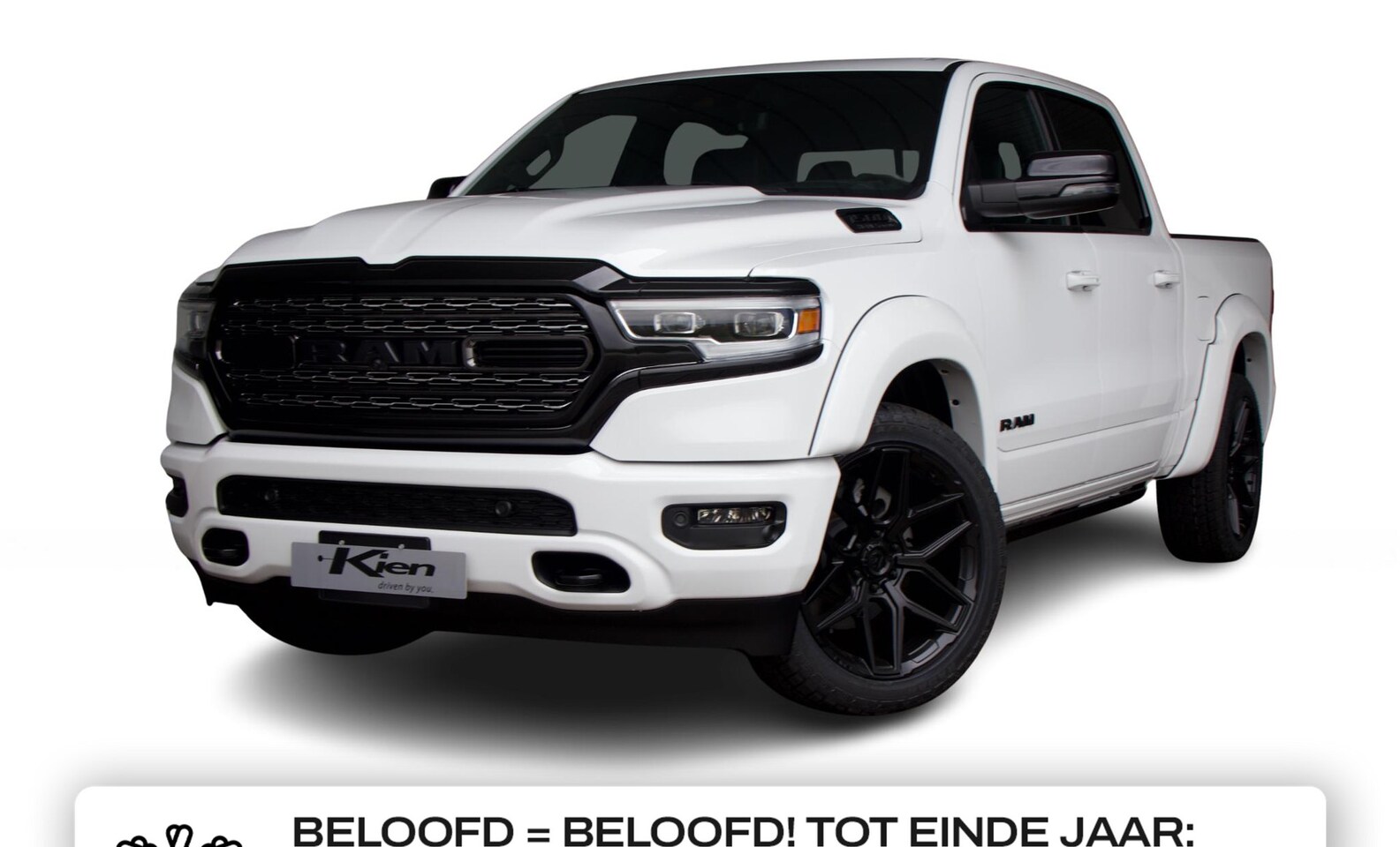 Dodge Ram 1500 - 5.7 V8 4x4 Crew Cab Limited Dominator | Luchtvering| Pano | Fenders | 360 Camera | - AutoWereld.nl