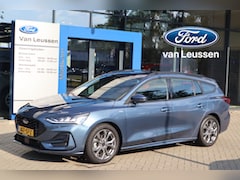 Ford Focus Wagon - 125PK HYBRID ST-LINE AUTOMAAT ANDROID/APPLE NAVI CAMERA P-SENSOREN 17" LM-VELGEN ALL-SEASO