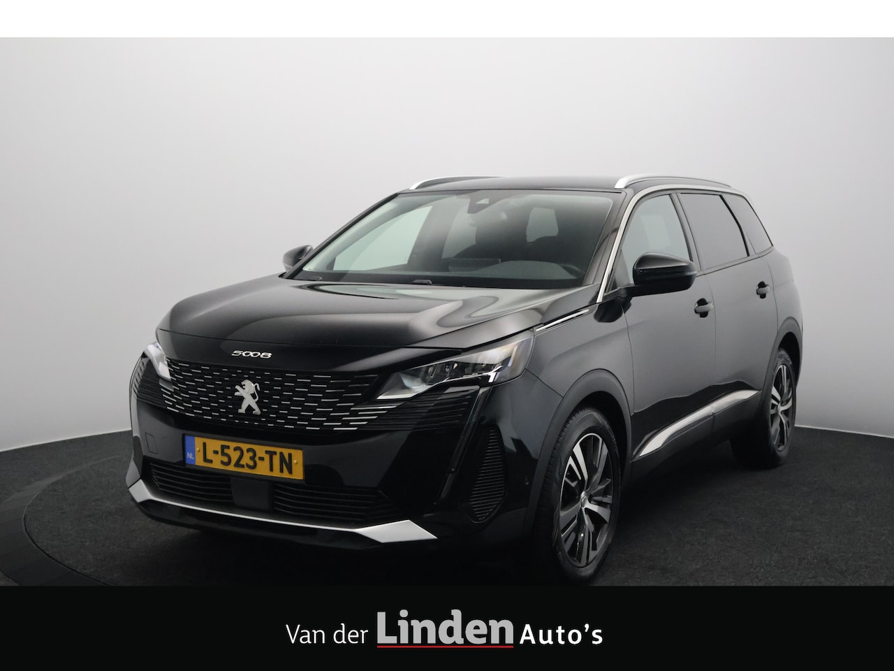 Peugeot 5008 - 1.2 PureTech Blue Lease Allure | Trekhaak | Leer | Automaat | Camera - AutoWereld.nl