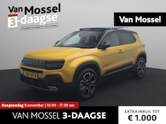 Jeep Avenger - 1.2 e-Hybrid Summit | Panorama Open dak | Lederen Bekleding | DEMO