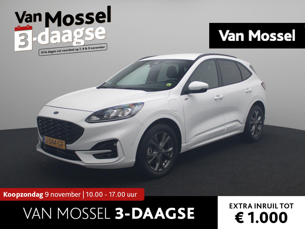 Ford Kuga - 2.5 PHEV ST-Line | Navi | Camera | Led Koplampen | Adaptive Cruise Control | Electrische A - AutoWereld.nl