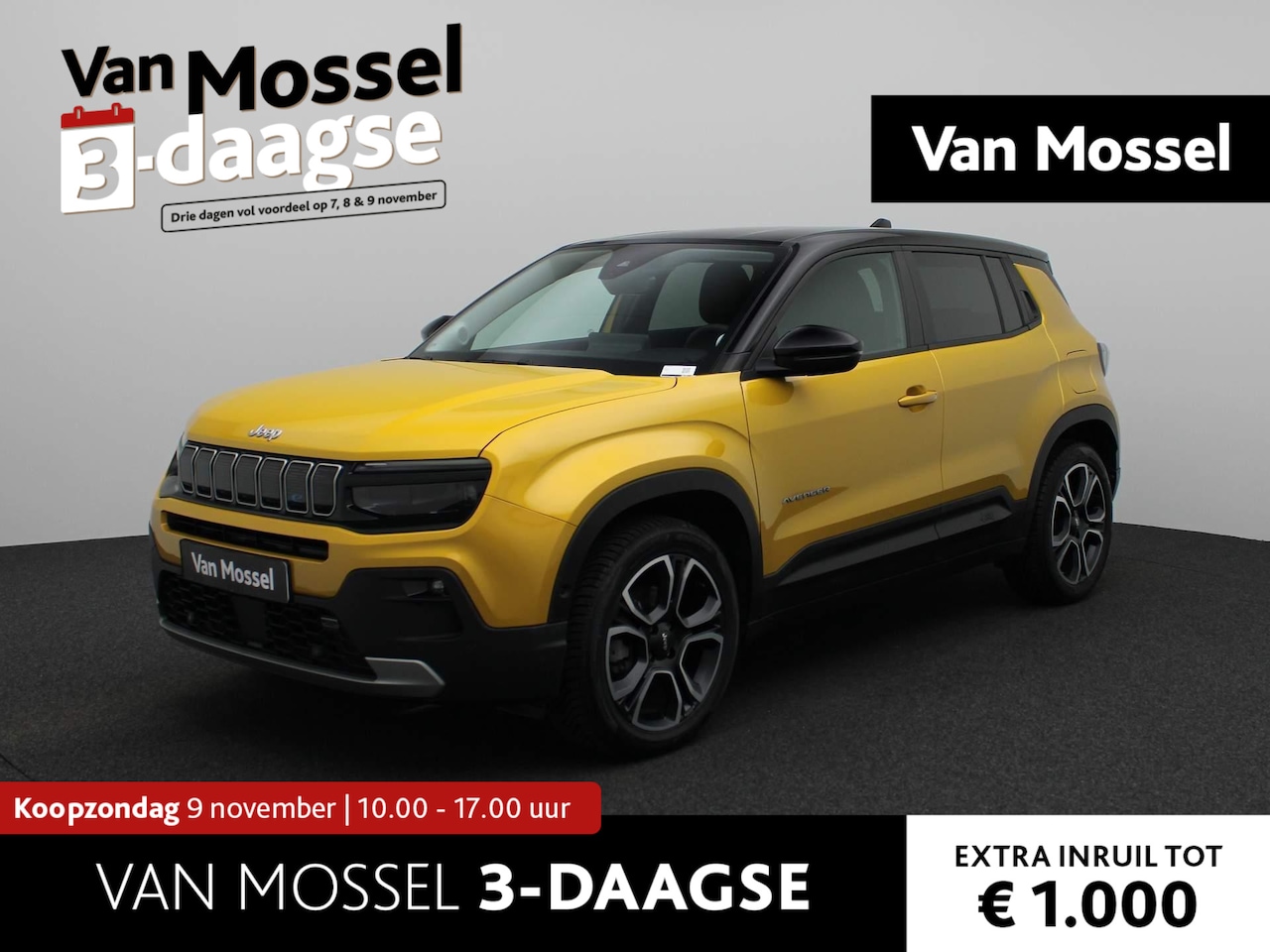 Jeep Avenger - 1st Edition 54 kWh | FULL OPTION | Navigatie | Climate Control | Camera | Adaptive Cruise - AutoWereld.nl