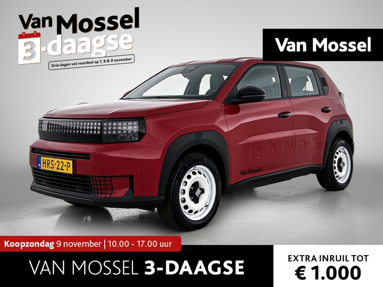 Fiat Grande Panda - RED 11kW 44 kWh | DEMO | VRAAG NAAR ACTUELE KM STAND | BESCHIKBAAR VANAF 9-2025 | - AutoWereld.nl