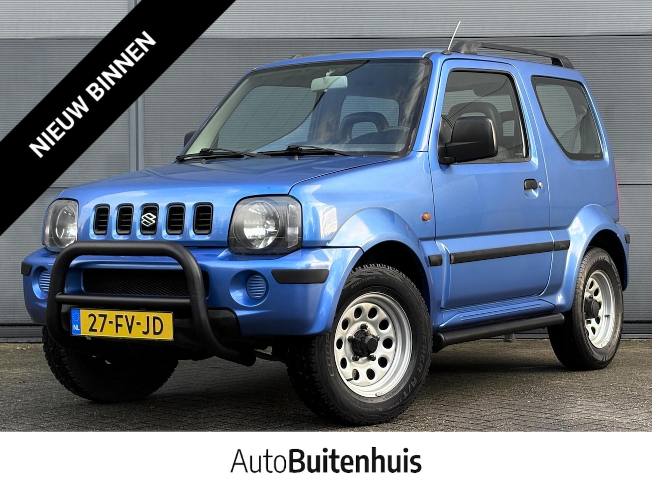 Suzuki Jimny - 1.3 JX 2WD|CENTRALE VERGRENDELING|ELEK. RAMEN|BULLBAR - AutoWereld.nl