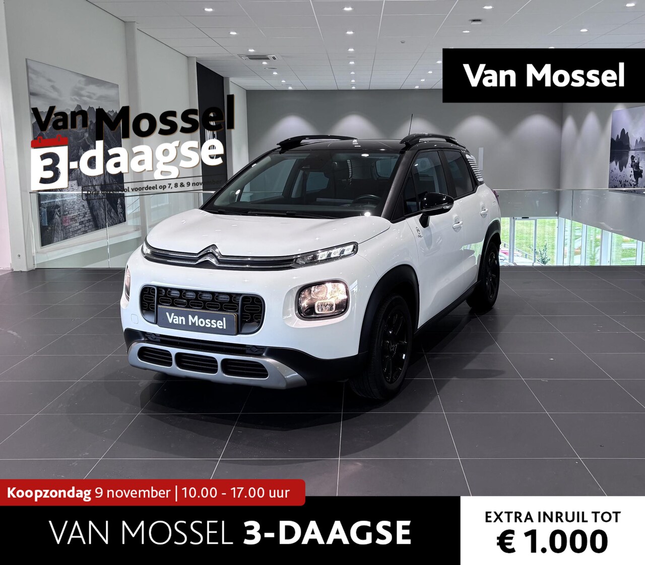 Citroën C3 Aircross - 1.2 Origins Luxe Two tone | Navigatie | Apple Carplay/Android Auto | Climate control - AutoWereld.nl