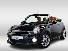 MINI Cabrio - 1.6 Cooper AUTOMAAT Chili LEDER NAVI BT STOELVW PDC '15