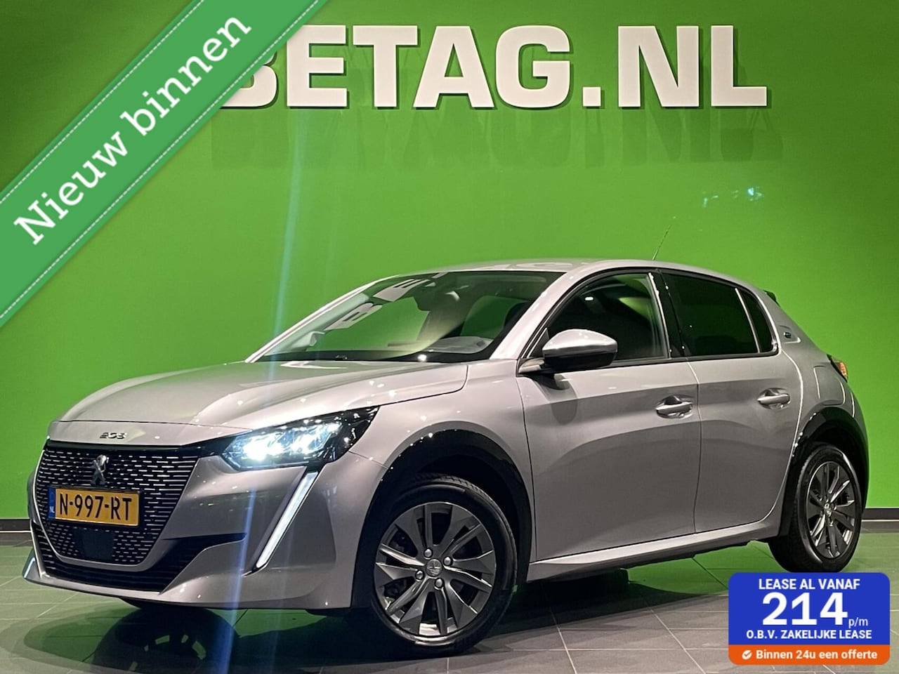 Peugeot e-208 - EV Allure Pack 50 kWh | Camera | Stoelverwarming | - AutoWereld.nl