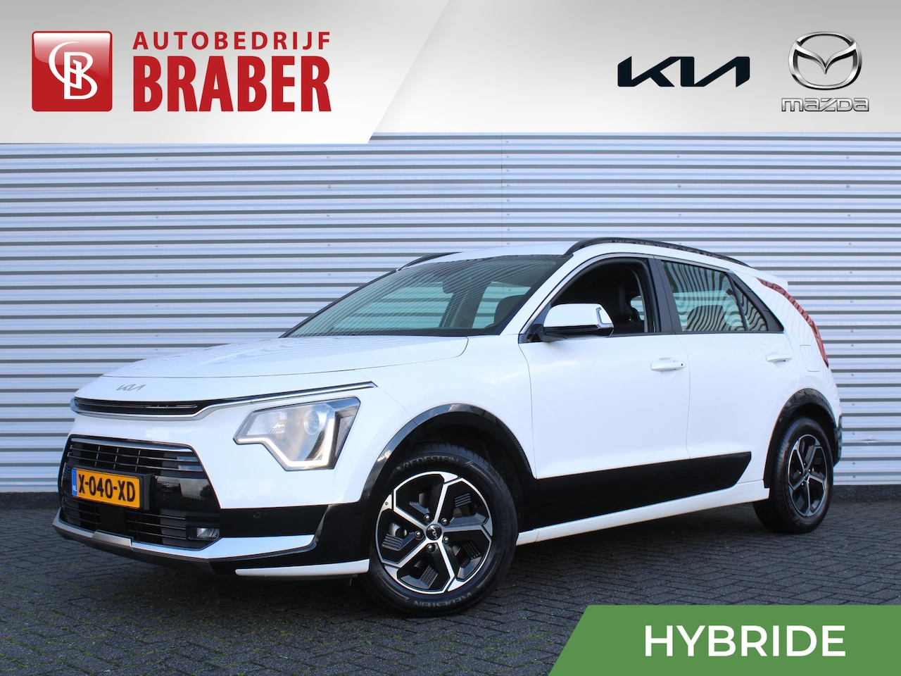 Kia Niro - 1.6 GDi Hybrid DynamicLine | Camera | Cruise adapt. | Clima | 16" LM | Navi | Keyless | Ap - AutoWereld.nl