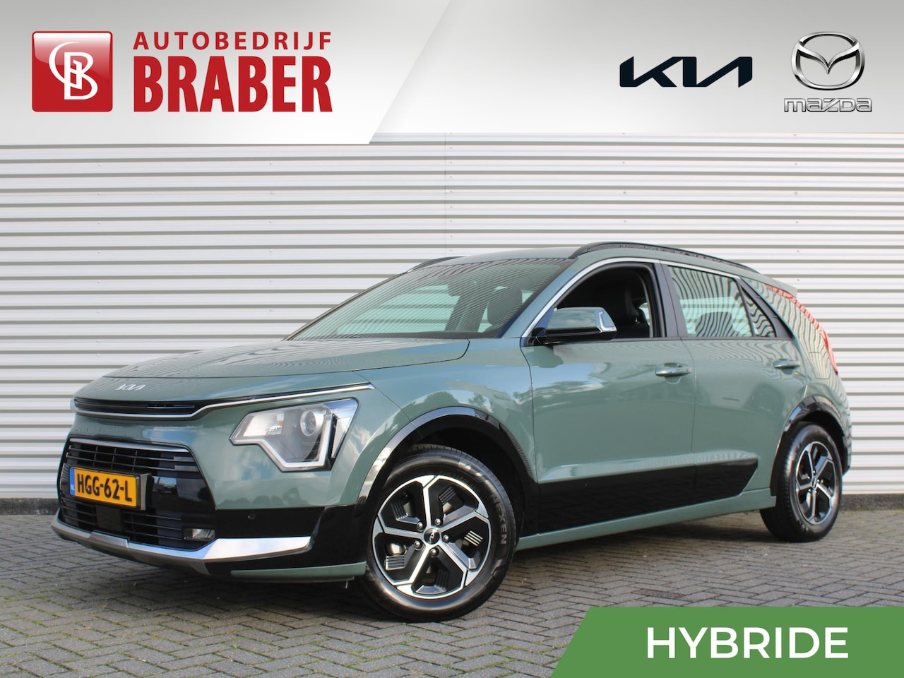 Kia Niro - 1.6 GDi Hybrid DynamicLine | Camera | Cruise adapt. | Clima | 16" LM | Navi | Keyless | Ap - AutoWereld.nl