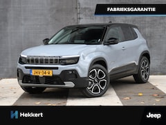 Jeep Avenger - Summit 1.2 e-Hybrid 110pk Automaat JBL SOUND | 18''LM | DODE HOEK | ADAPT. CRUISE | WINTER