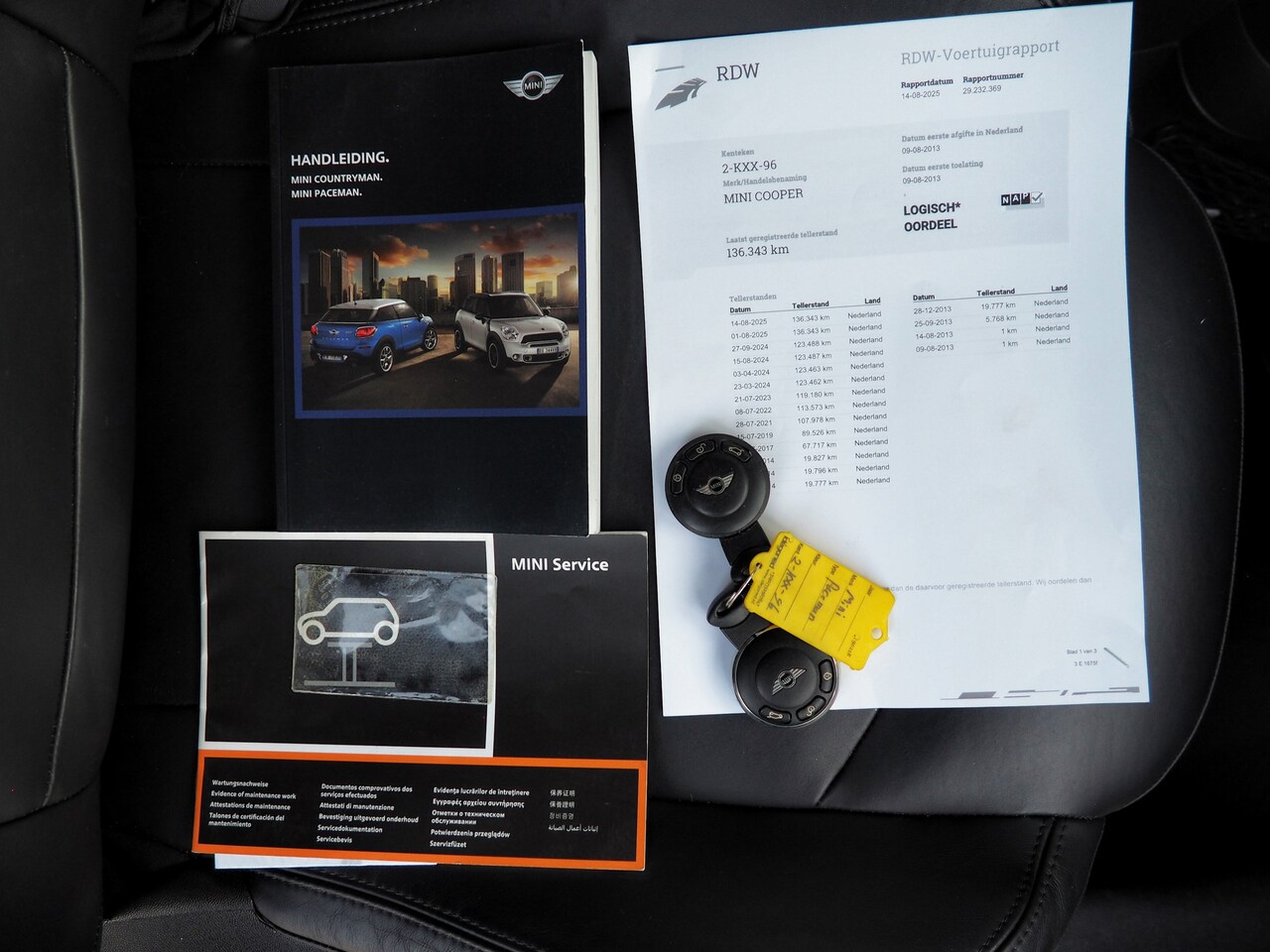 MINI Paceman - COOPER 1.6 Chili LUXE! SCHUIFDAK LEDER ETC.