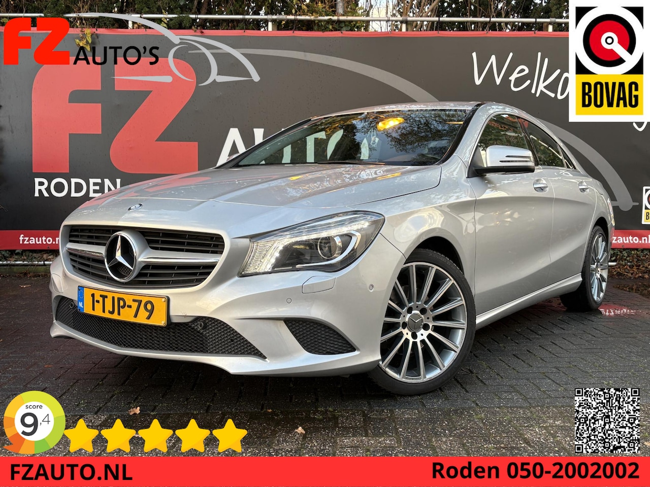 Mercedes-Benz CLA-Klasse - 200 Ambition Automaat - Parkeersensoren V+A - Cruise Controle - Airco - AutoWereld.nl