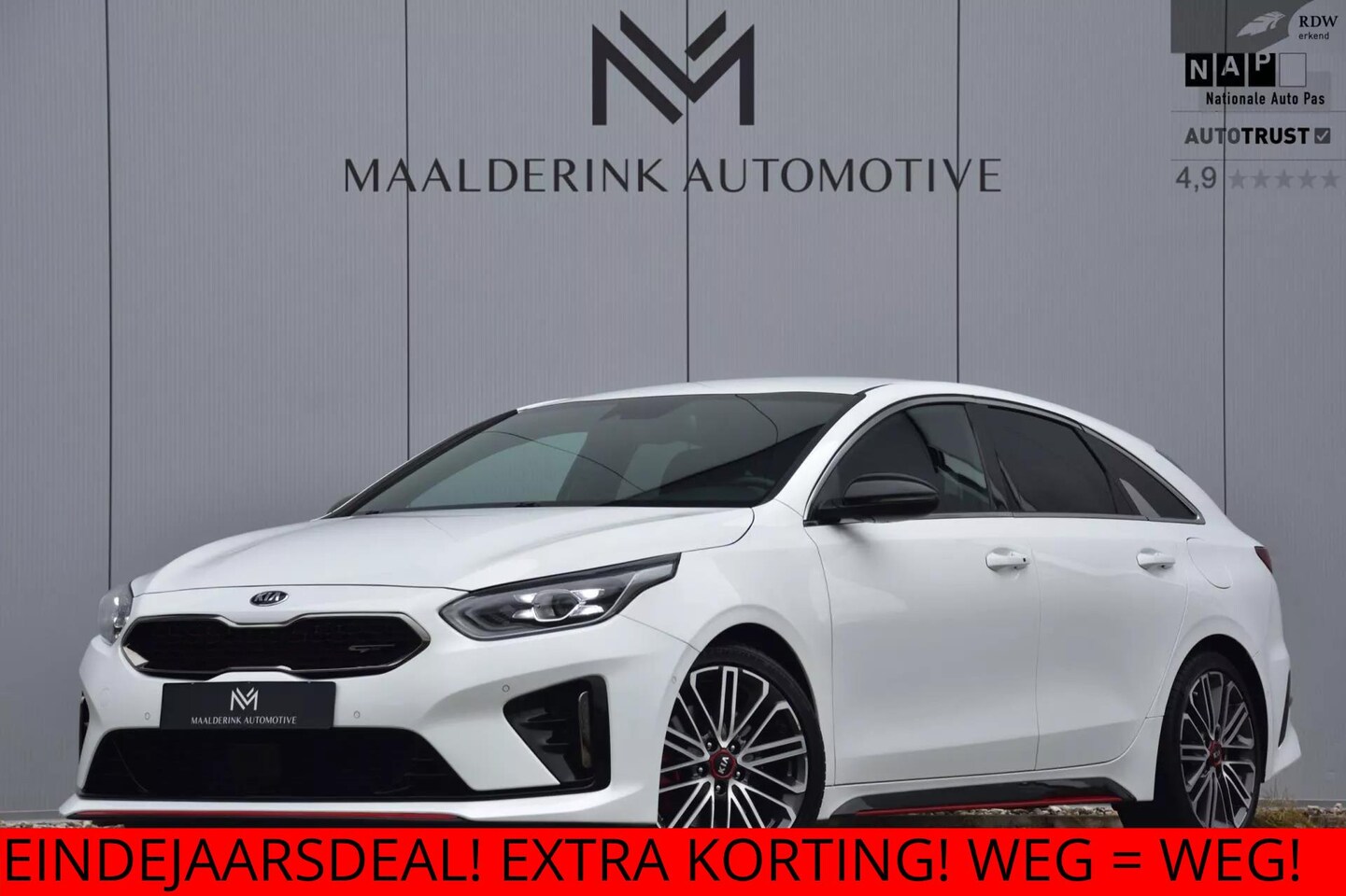 Kia Pro cee'd - 1.6 T-GDI GT Trekhaak afn., Camera, JBL, Keyless, Navi, Stoelverwarming - AutoWereld.nl