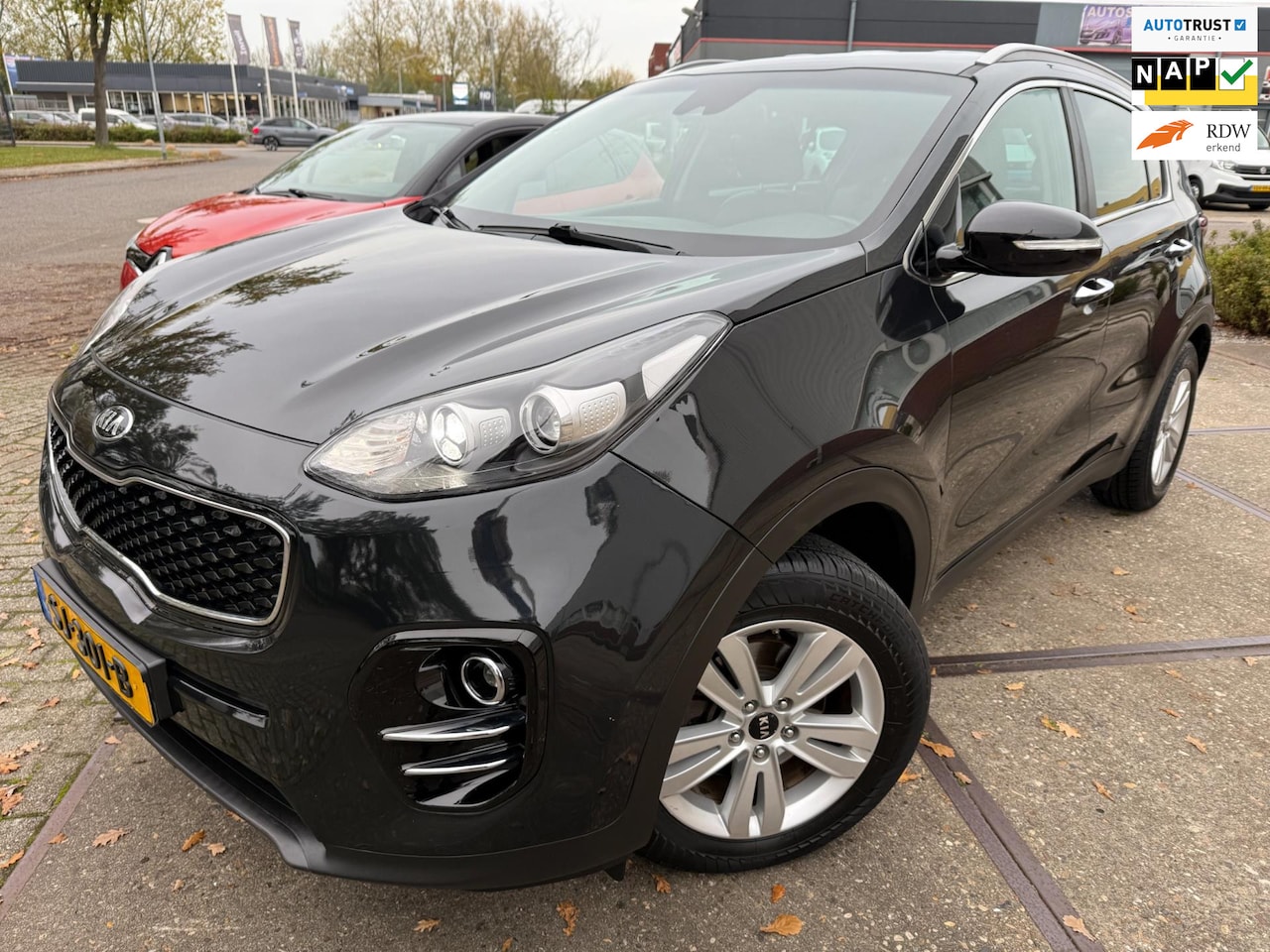 Kia Sportage - 1.6 GDI DYNAMIC Edition 132PK 2018 SUV LEDER NAP TREKHAAK - AutoWereld.nl