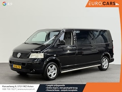 Volkswagen Transporter - 2.5 TDI 96KW Dubbele Cabine Airco Cruise Control Trekhaak Side-bars APK t/m 06-'26