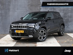 Jeep Avenger - Summit 1.2 e-Hybrid 110pk Automaat SCHUIF-DAK | JBL SOUND | 18''LM | DODE HOEK | ADAPT. CR